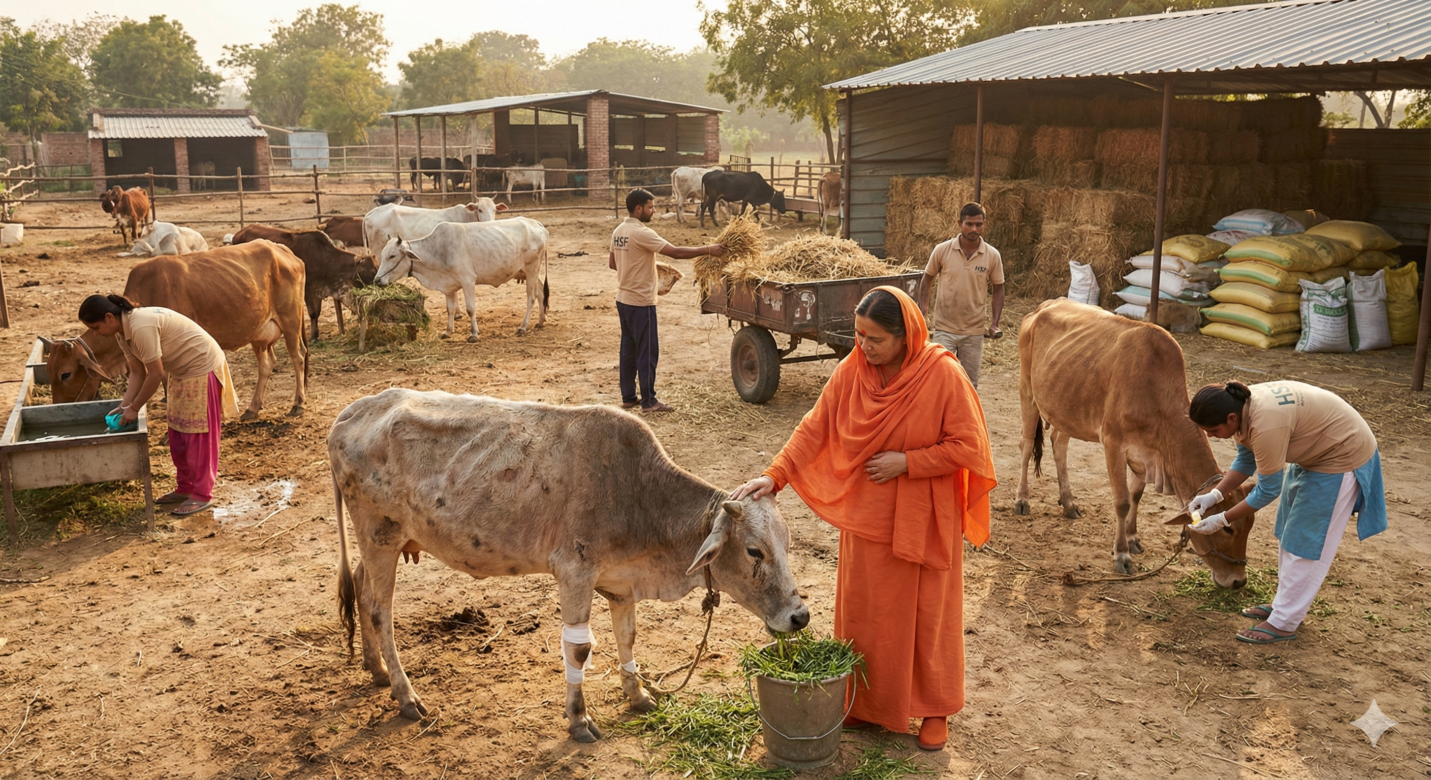 Support Signature Bridge Gaushala: Care for Abandoned and Ailing Cows